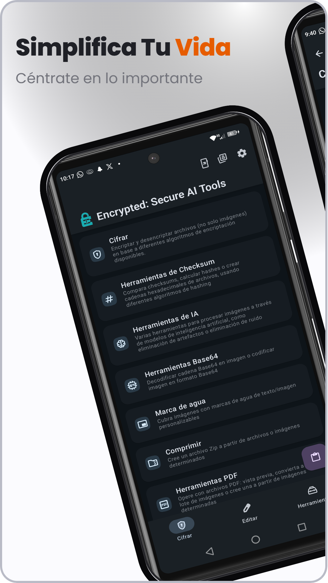 Captura de Encrypted: Cifrado de Archivos